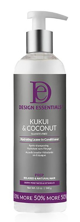 Design Essentials Kukui & Coconut Hydrating Leave-in Conditioner