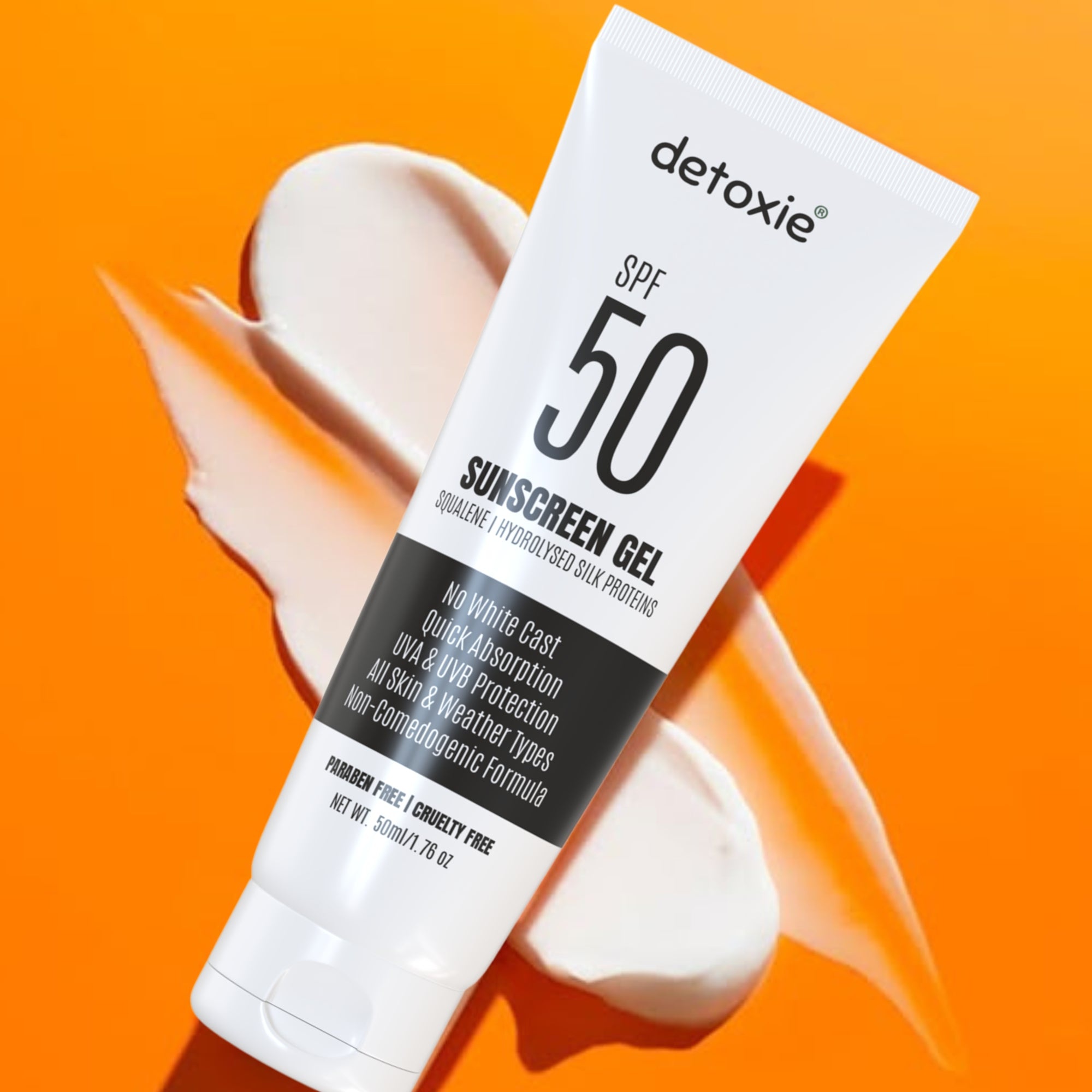 Detoxie SPF 50 Sunscreen Gel