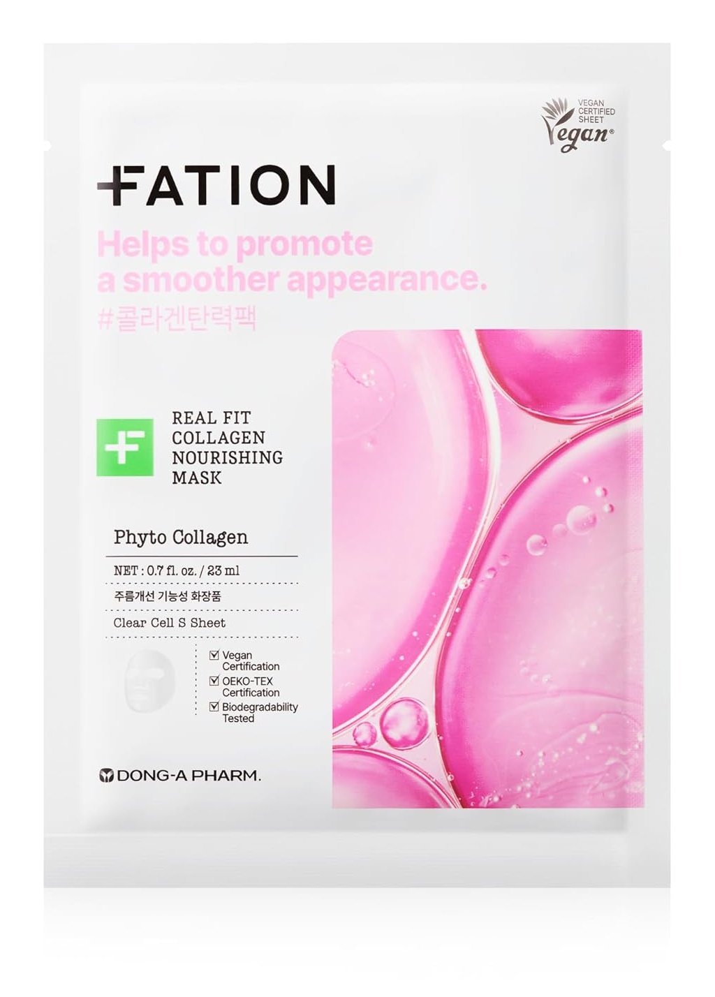 Dong-A Pharm Fation Real Fit Collagen Nourishing Mask