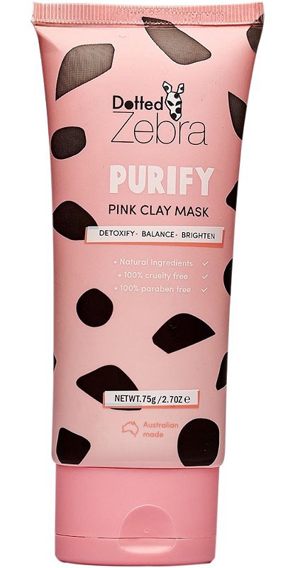 Dotted Zebra Australian Purifying Pink Clay Mask