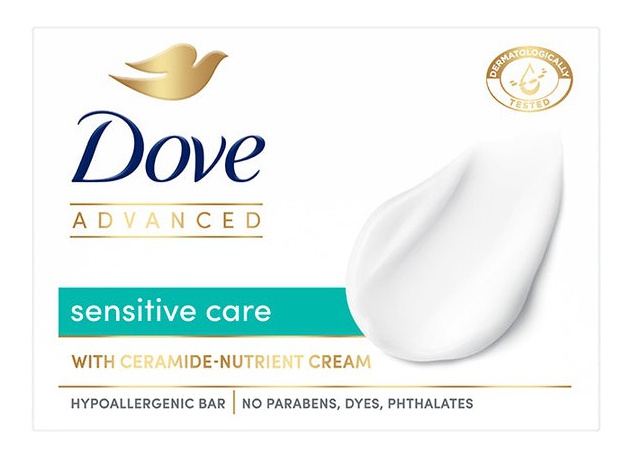 Dove Advanced Sensitive Care Bar | Ceramide - Nutrient Cream