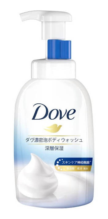 Dove Deep Moisture Self-Foaming Cloud Foam Body Wash