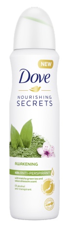 Dove Nourishing Secrets Awakening Anti-Transpirant Spray - Matcha & Sakura