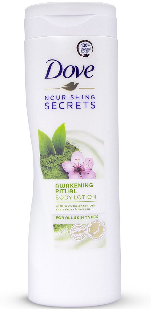 Dove Nourishing Secrets Awakening Ritual Body Lotion With Matcha Green Tea And Sakura Blossom