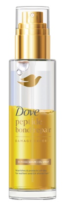 Dove Peptide Bond Repair Bi-phased Serum And Oil Spray