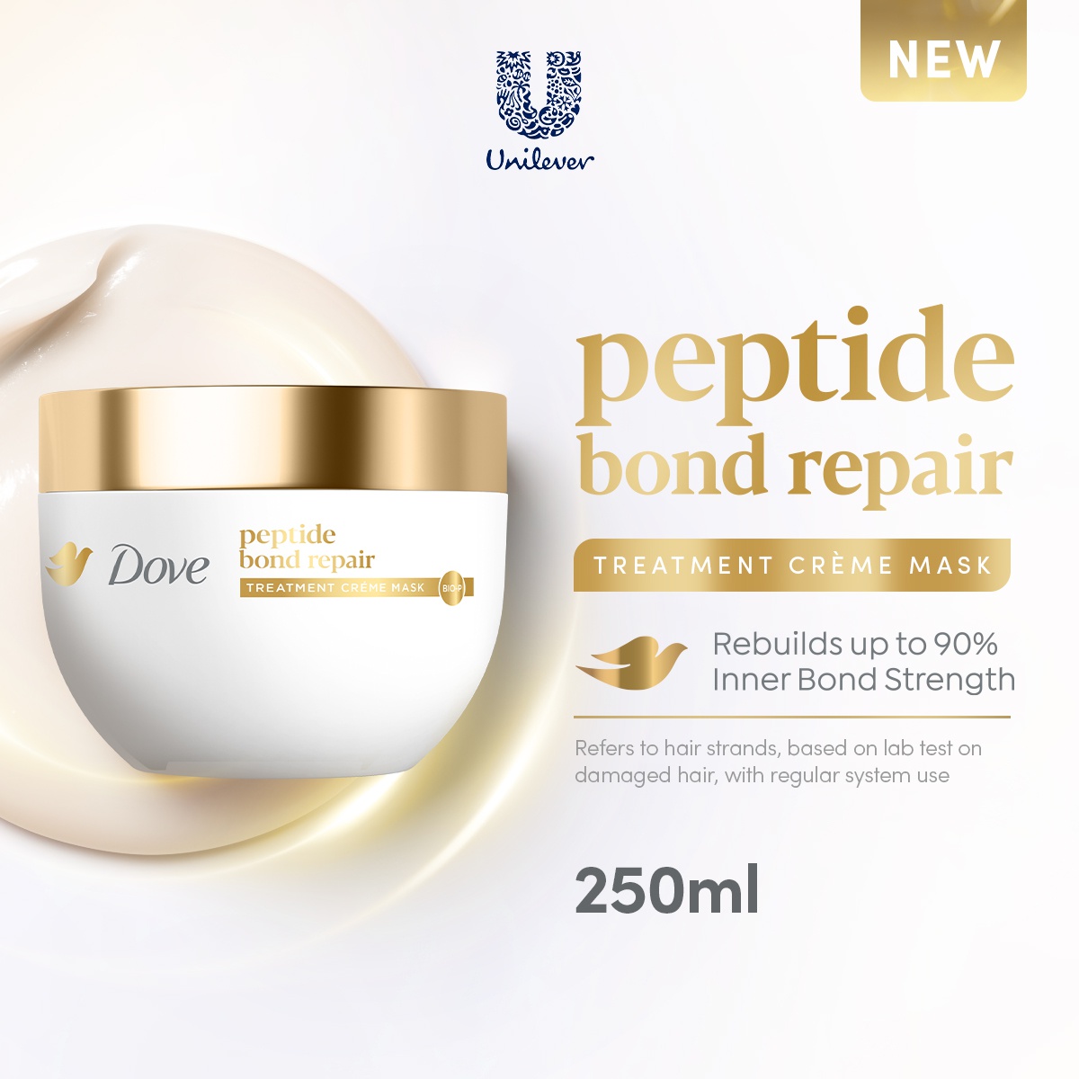 Dove Peptide Bond Repair Treatment Creme Mask