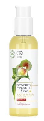 Dove Powered By Plants Geranium Body Oil