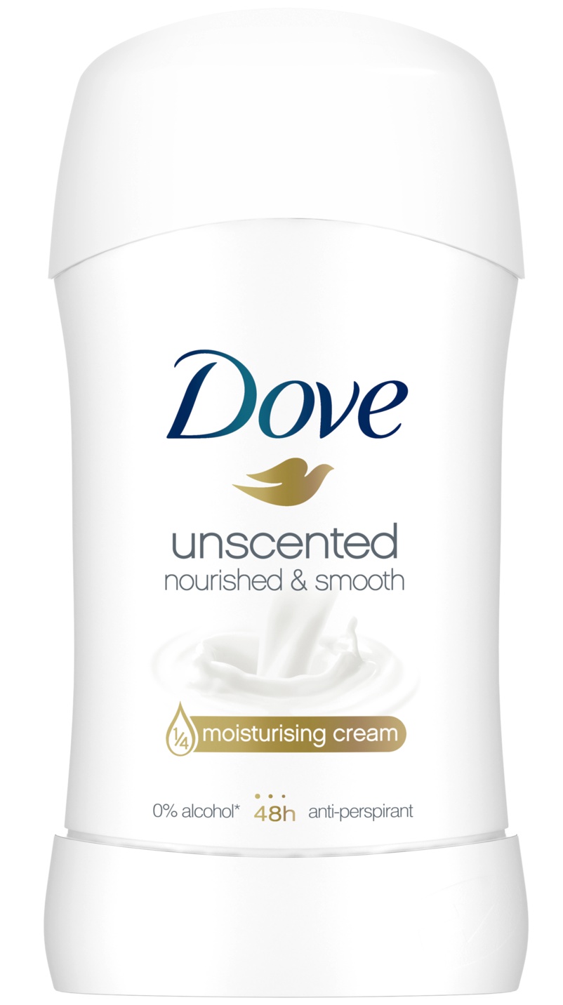 Dove Unscented Antiperspirant Stick