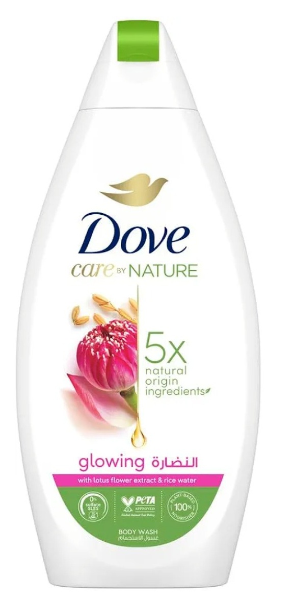Dove body wash Dove Care By Nature