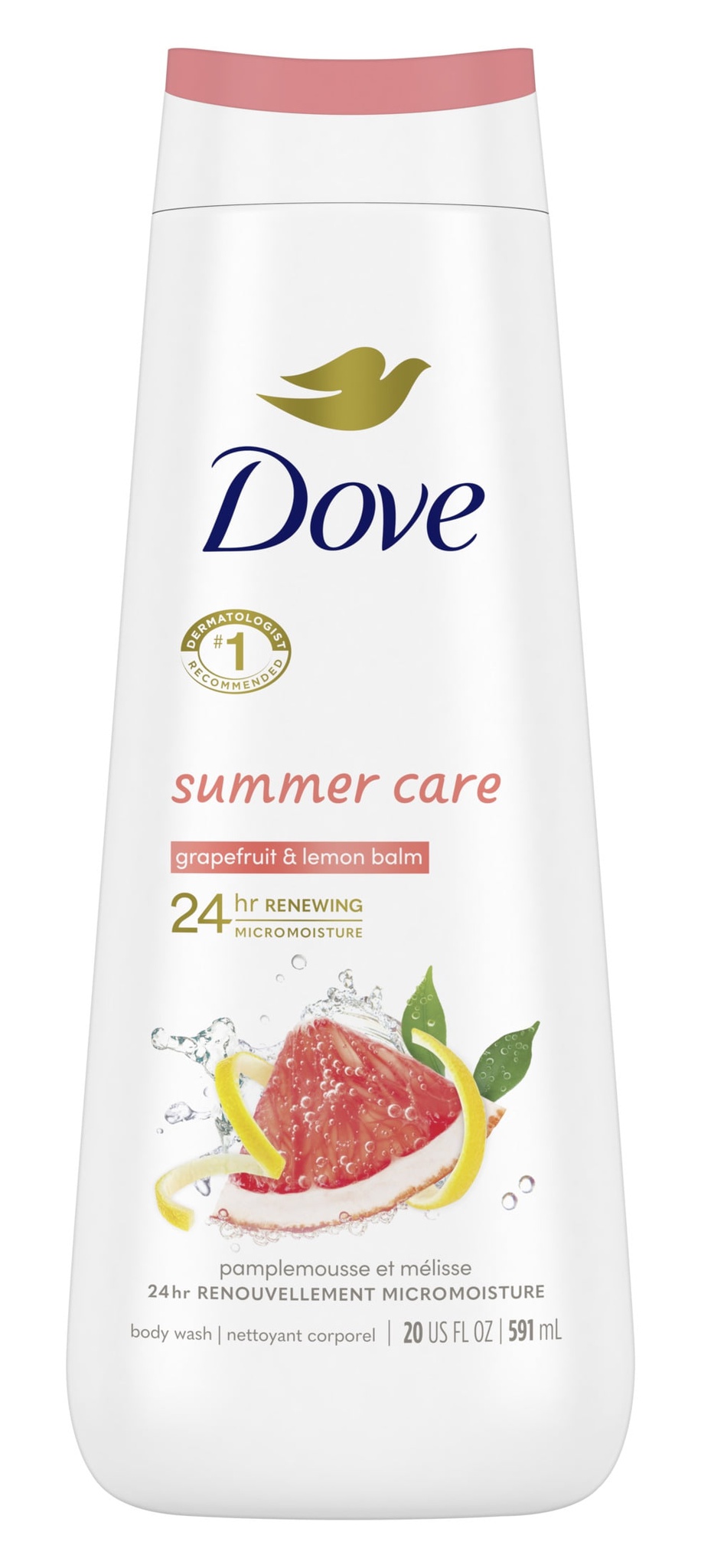 Dove body wash Dove Summer Care Body Wash Grapefruit & Lemon Balm