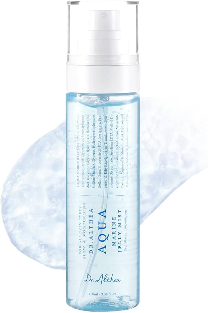 Dr. Althea Aqua Marine Jelly Mist | Lightweight, Ultra-fine Facial Mist Spray | Hydrating Serum With Pdrn & Triple Hyaluronic Acid