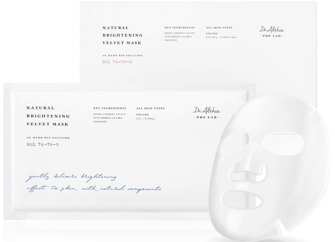 Dr. Althea Natural Brightening Velvet Mask