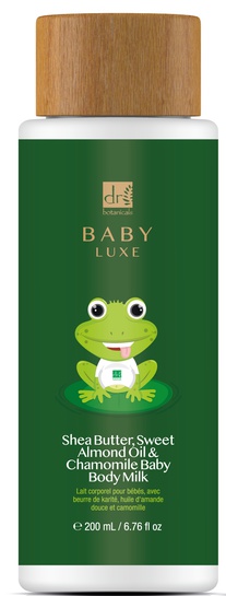 Dr Botanicals Shea Butter, Sweet Almond Oil And Chamomile Baby Body Milk
