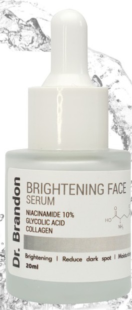 Dr. Brandon White Expert Clinical Brightening Face Serum Niacinamide 10%+Glycolic Acid+Collagen