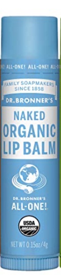 Dr Bronner Organic Lip Balm - Naked