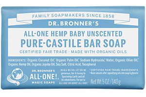 Dr. Bronner's Pure-Castile Bar Soap