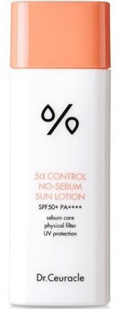 Dr. Ceuracle 5 Alpha Control No Sebum Sun Lotion