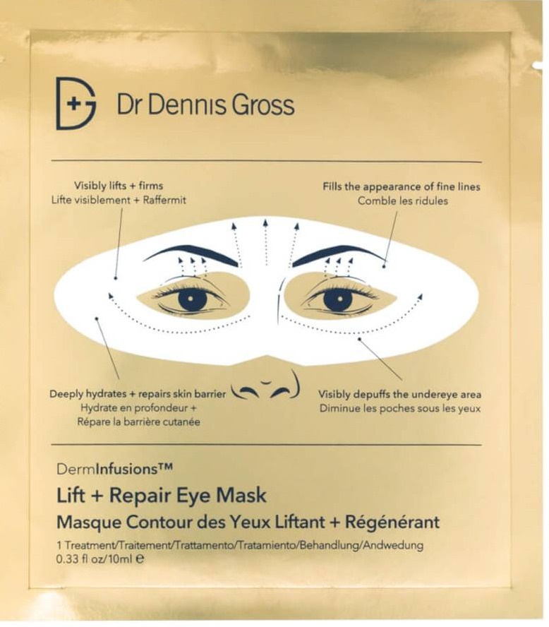 Dr. Dennis Gross Skincare Derminfusions Lift And Repair Eye Mask