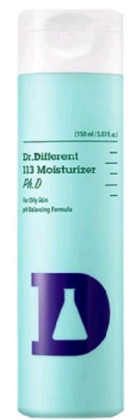Dr. Different 113 Moisturizer Ph.D.