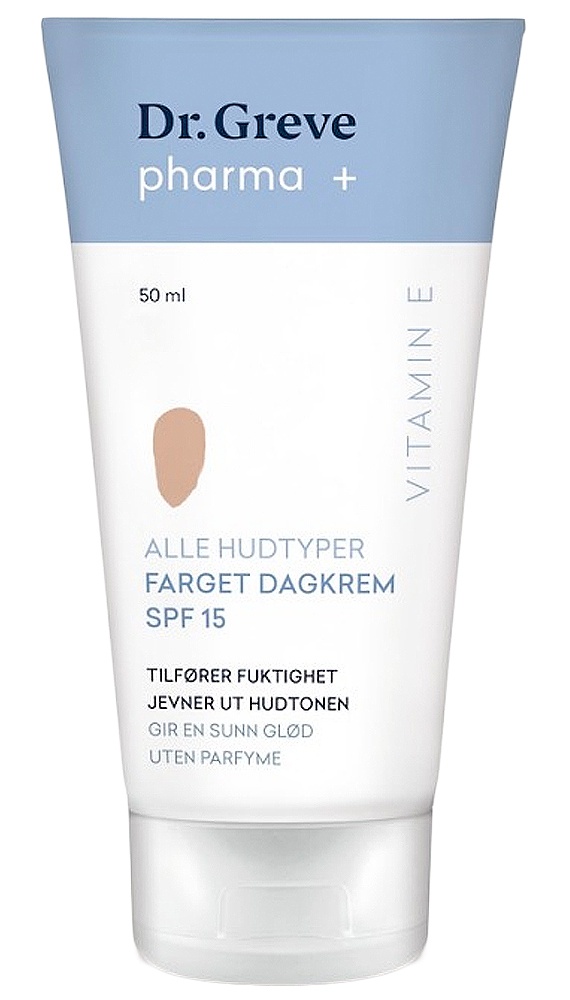 Dr. Greve pharma + Farget Dagkrem SPF15