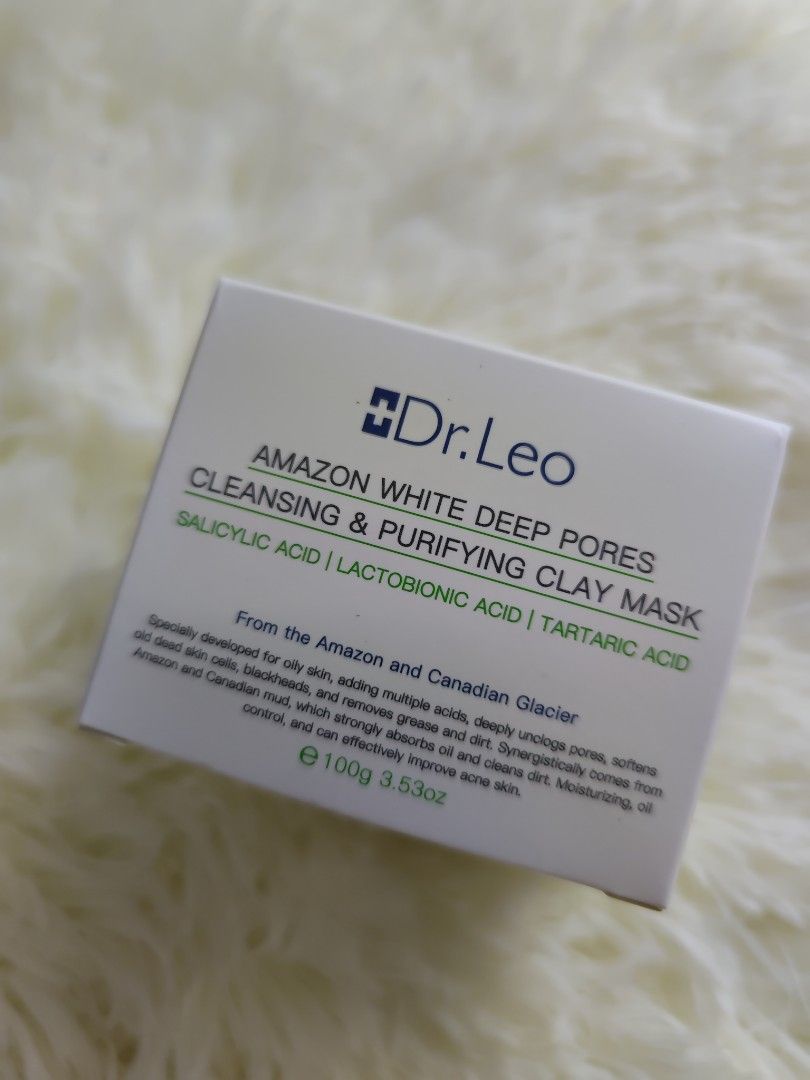 Dr. Leo Amazon White Deep Pores Cleansing & Purifying Clay Mask
