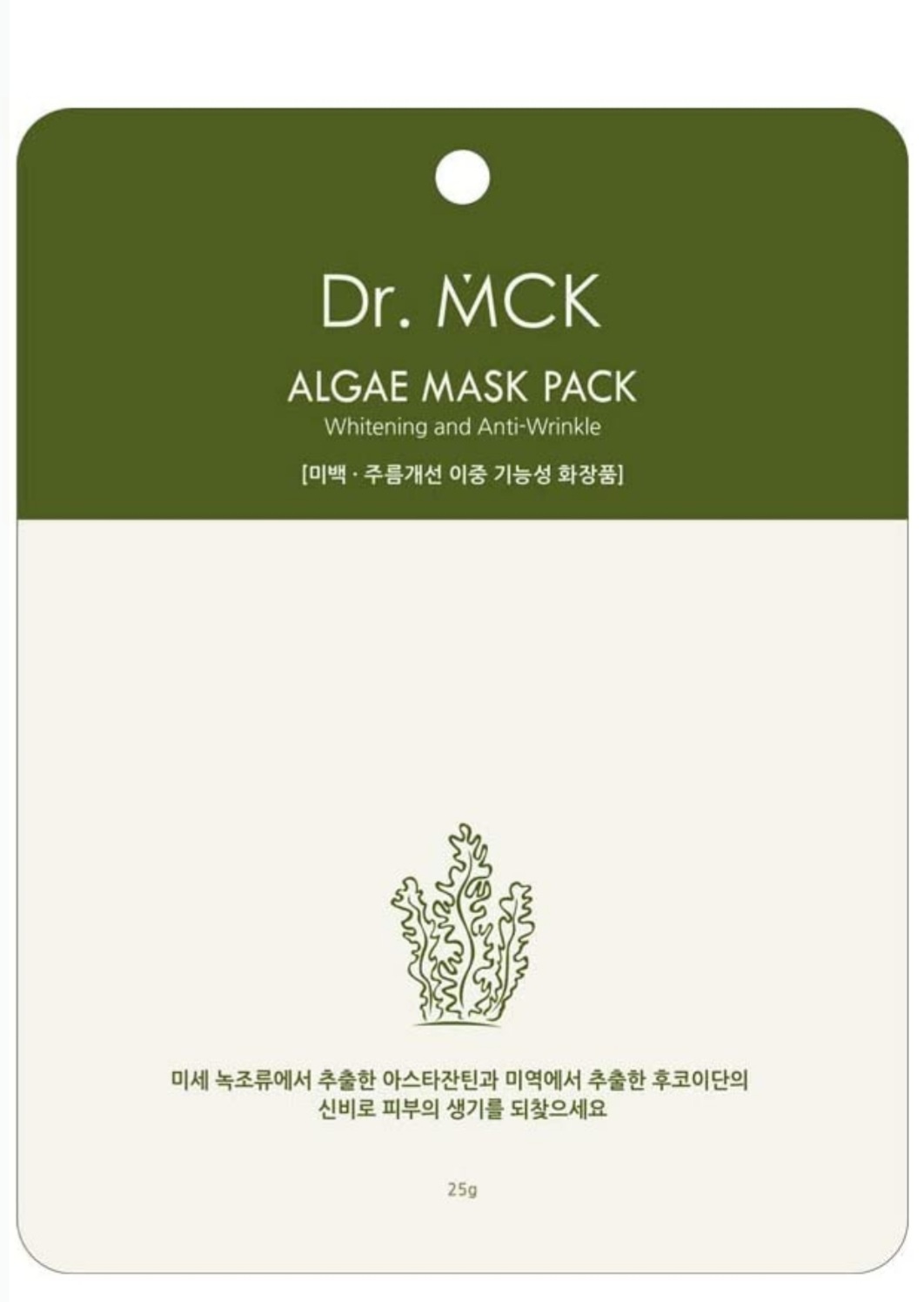 Dr. MCK Algae Mask Pack
