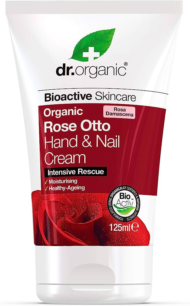Dr Organic Rose Otto Hand & Nail Cream