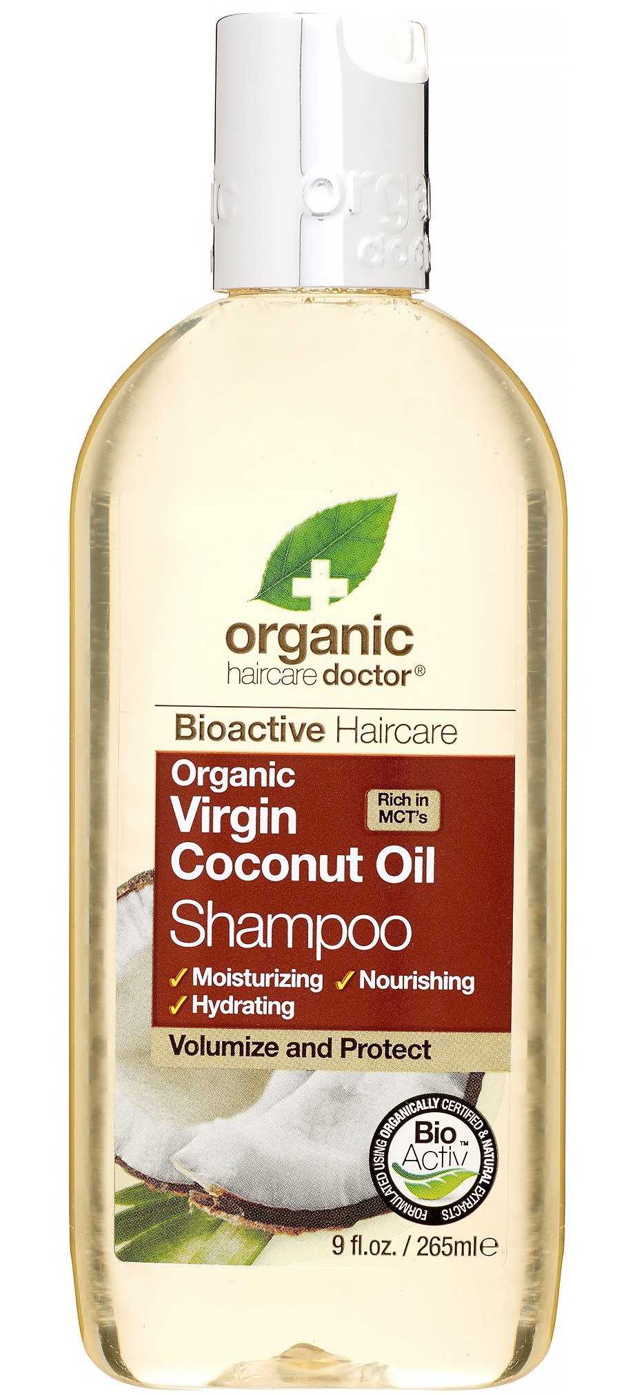 Dr Organic Virgin Coconut Oil Shampoo