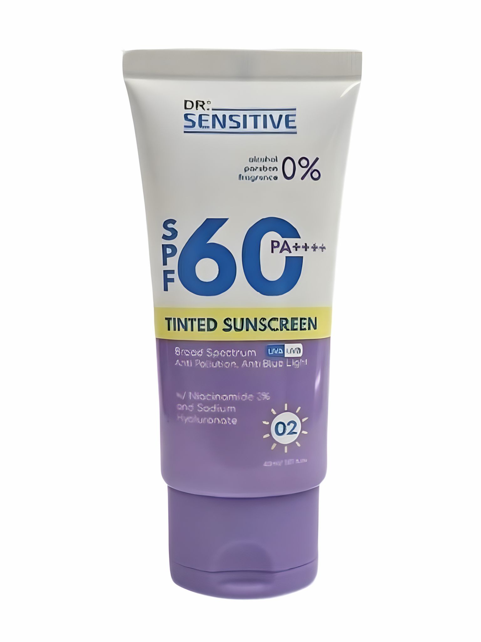 Dr. Sensitive SPF 60 Pa++++ Tinted Sunscreen