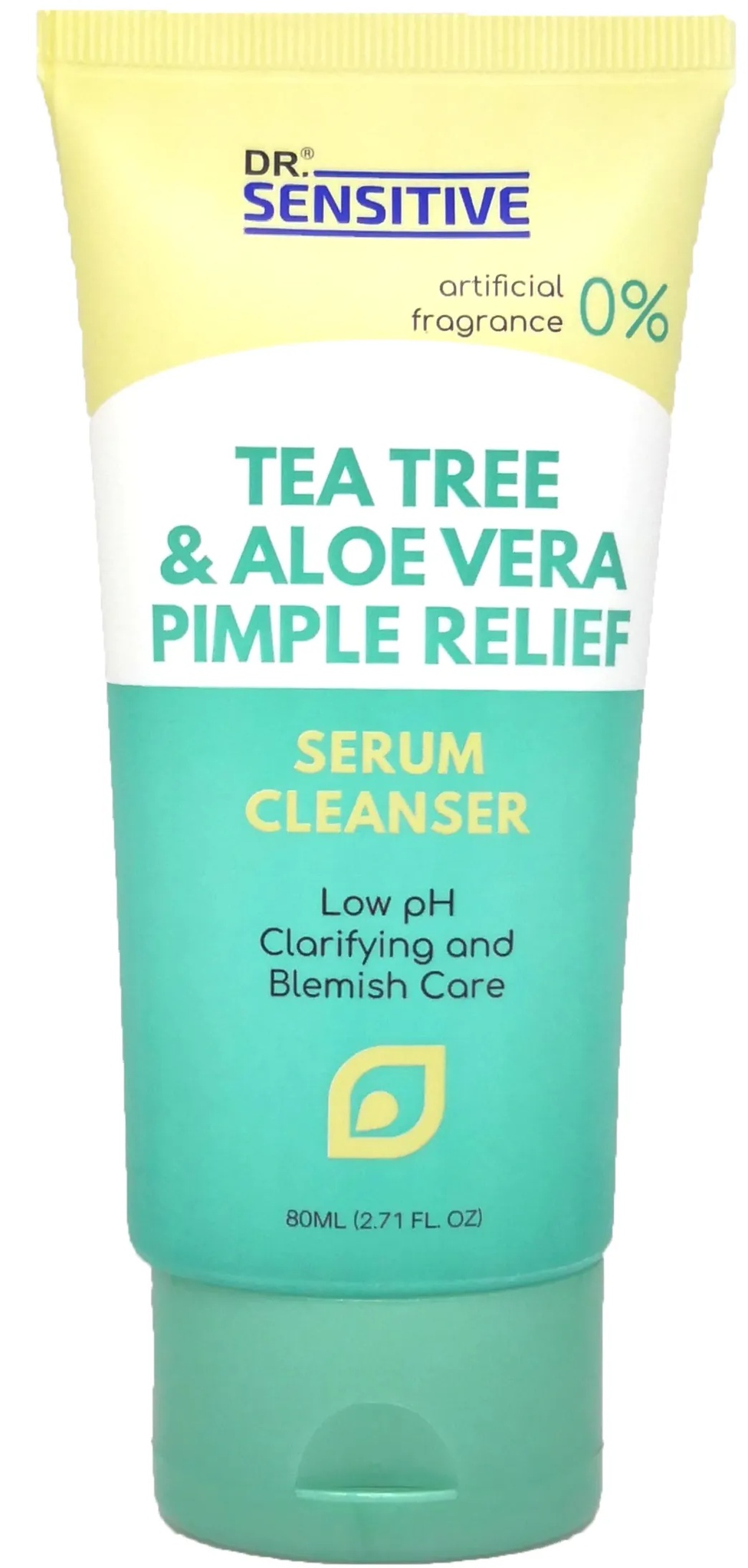 Dr. Sensitive Tea Tree & Aloe Vera Pimple Relief Serum Cleanser