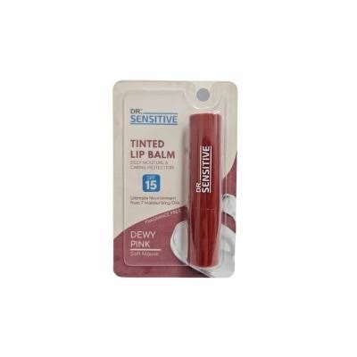 Dr. Sensitive Tinted Lip Balm SPF15 Fragrance-free (dewy Pink)