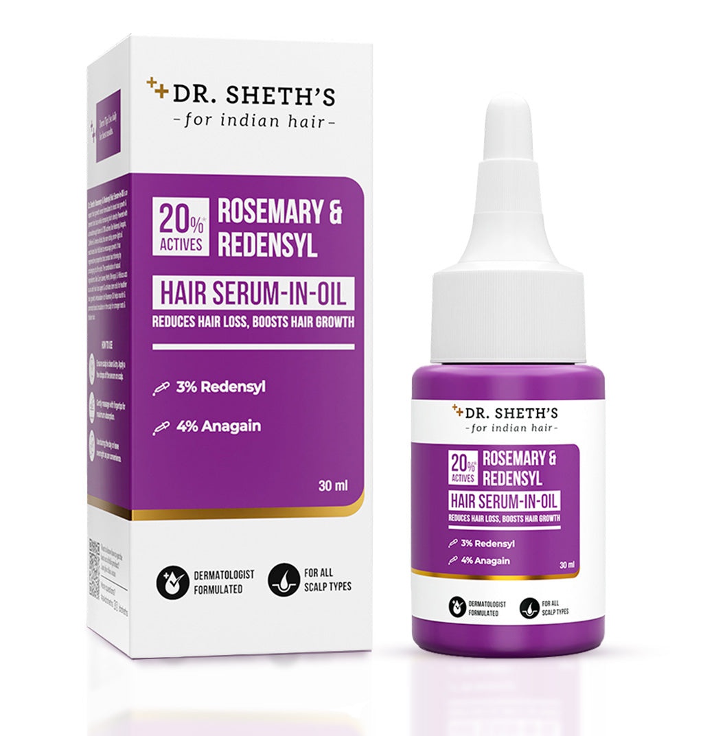 Dr Sheth Rosemary & Redensyl Hair Serum-in-oil