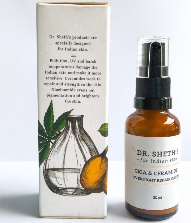 Dr. Sheth's Cica & Ceramide Overnight Repair Serum