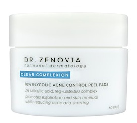 Dr. Zenovia Skincare 10% Acne Control Peel Pads