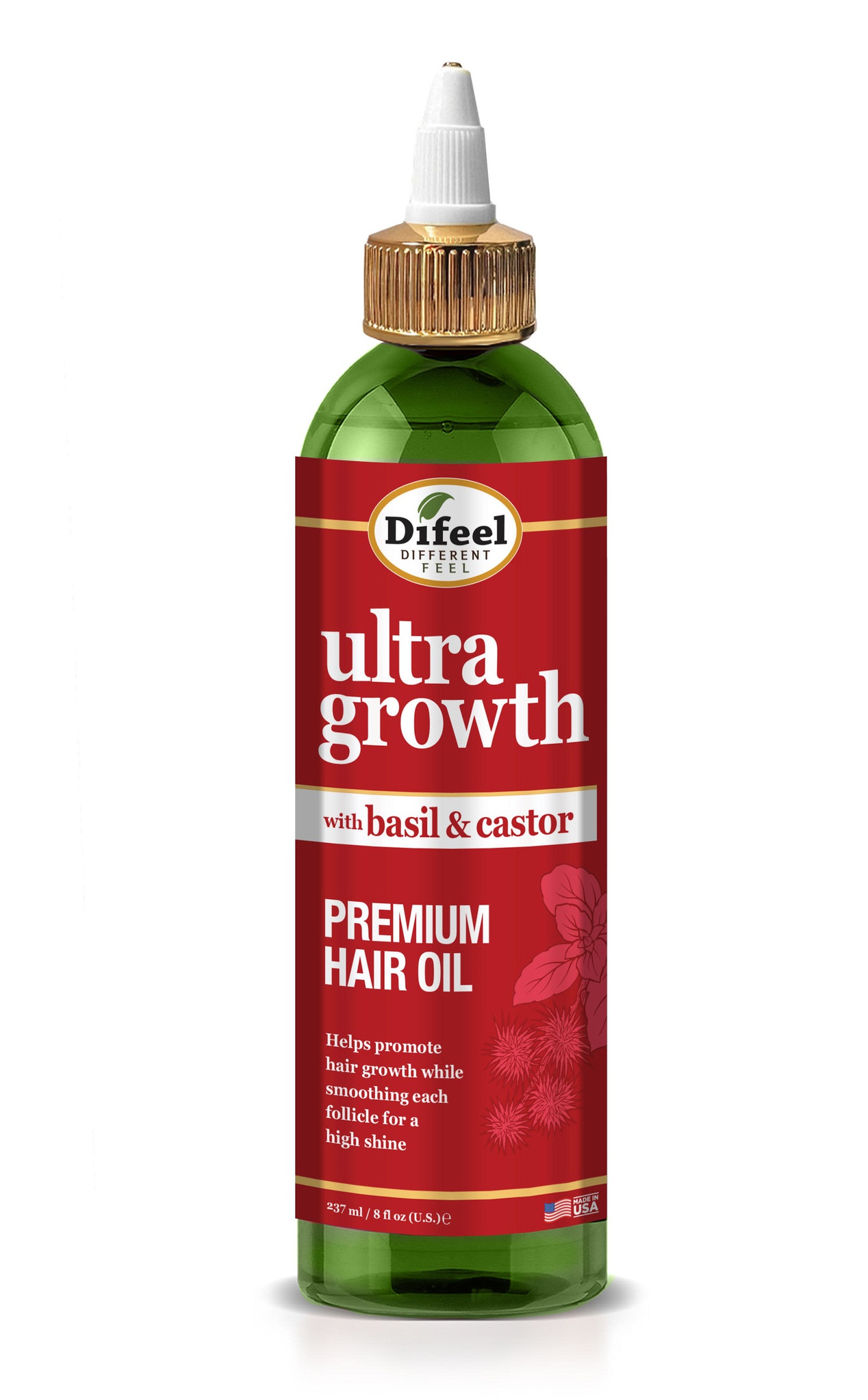Drfeel Difeel Ultra Growth Basil & Castor Hair Growth Oil