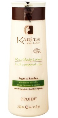 Druide Karite Raw Body Lotion Argan & Rooibos