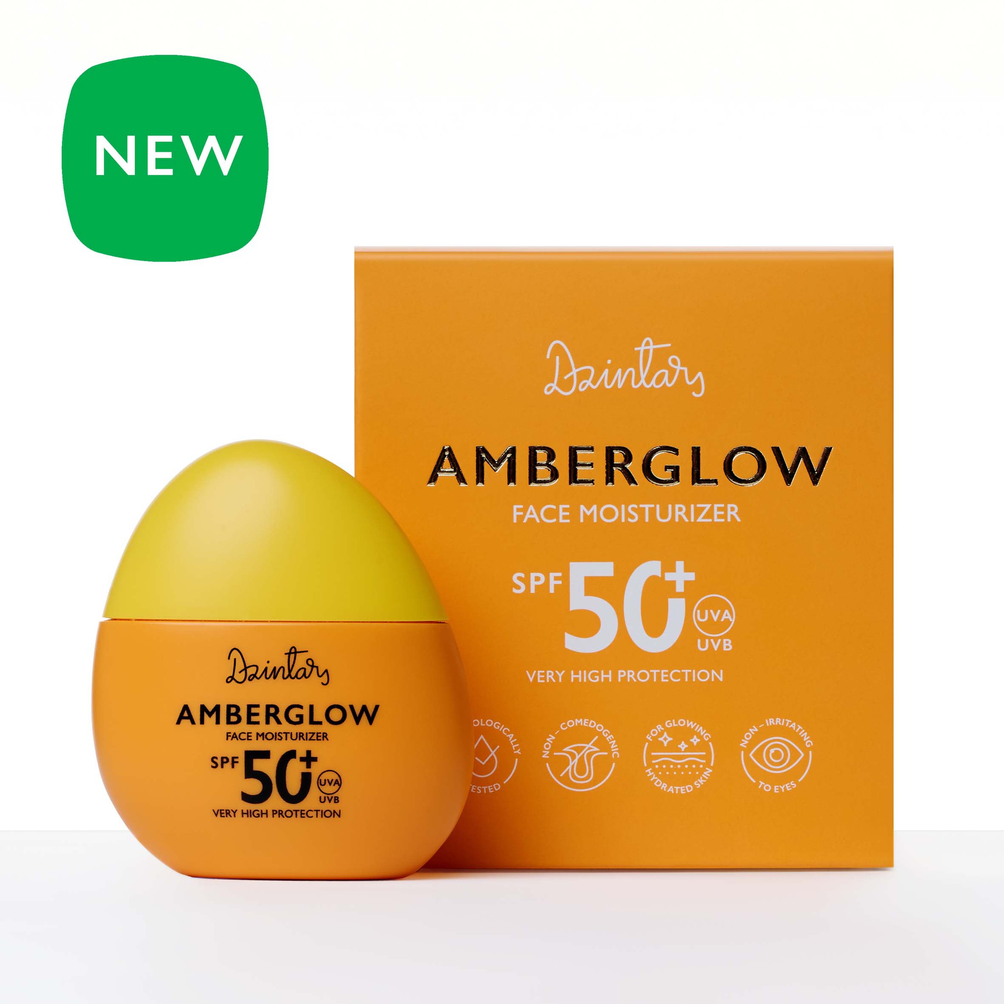 Dzintars Dzintars Amberglow SPF 50+ Facial Moisturizer