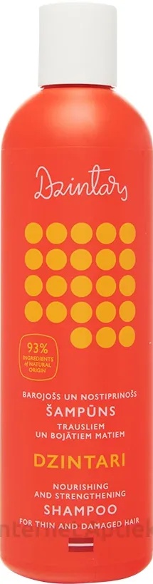 Dzintars Šampūns Trausliem Un Bojātiem Matiem