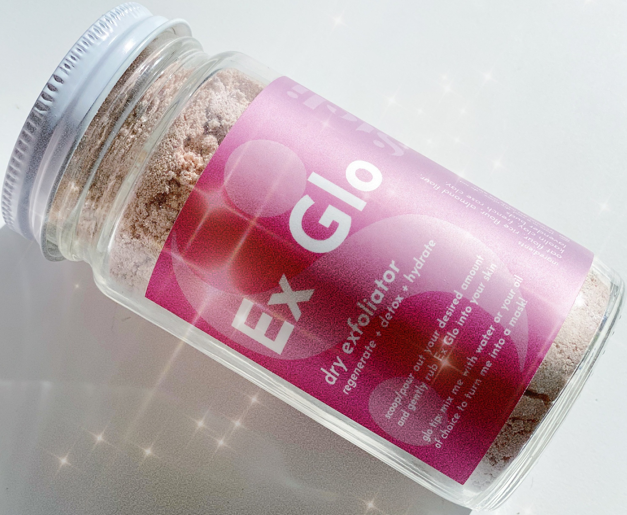 EX GLO Dry Exfoliator