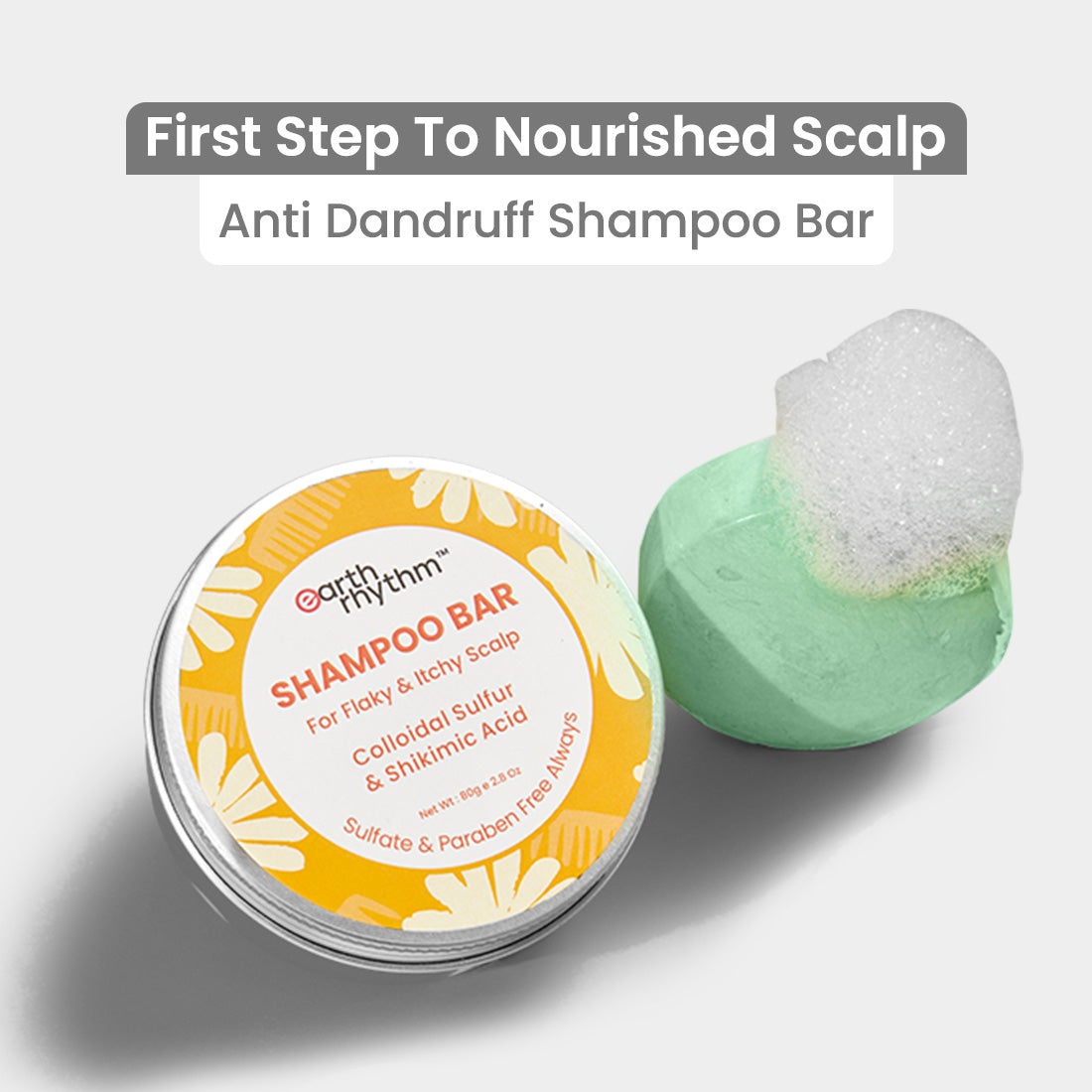 Earth Rhythm Anti-dandruff Shampoo Bar