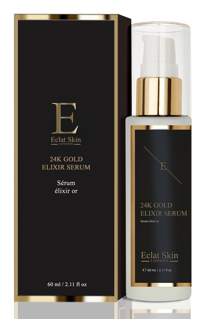 Eclat Skin London Anti wrinkle elixir serum 24k Gold
