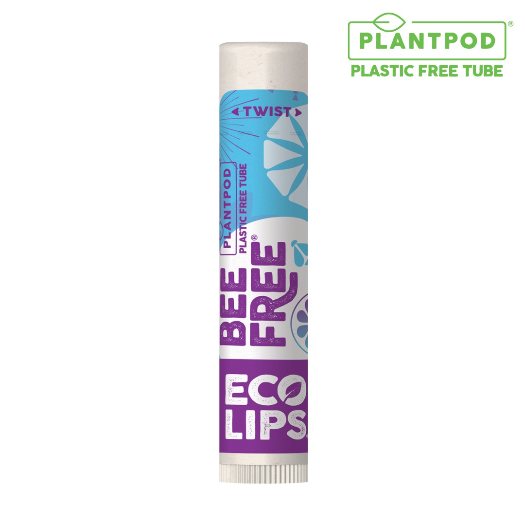 Eco Lips Vegan Bee Free Unflavored Organic Lip Balm