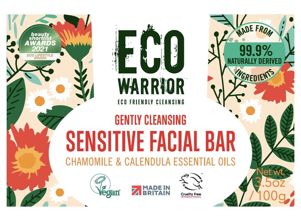 Eco warrior Gentle Cleansing Sensitive Facial Bar