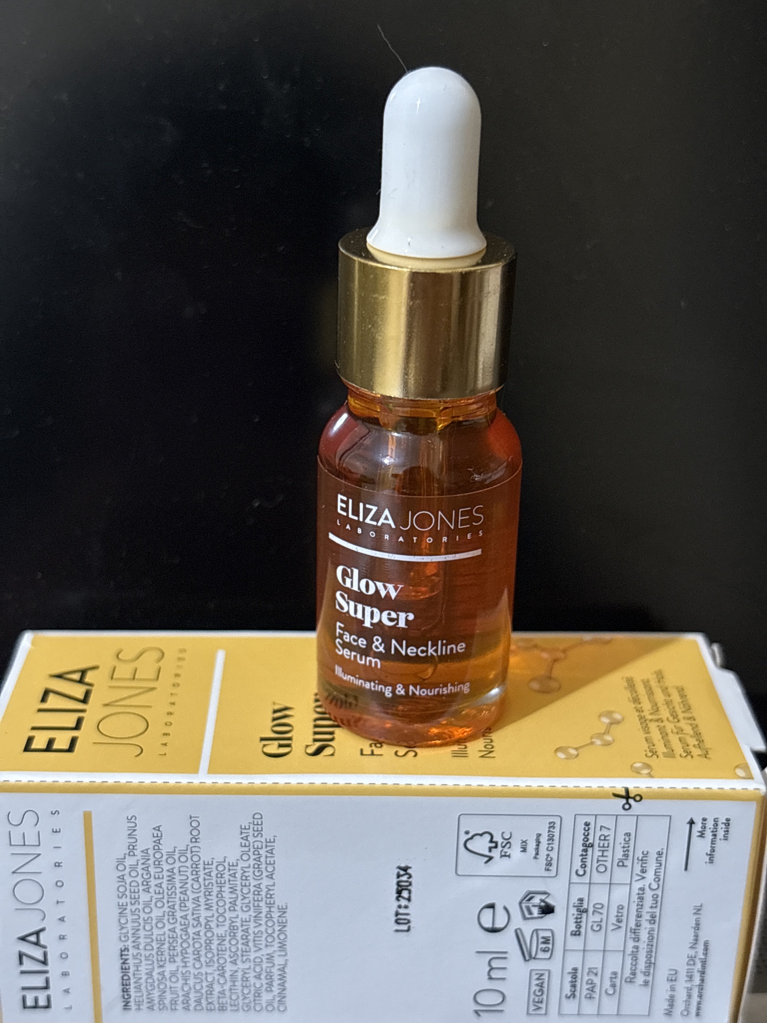 Eliza Jones Glow Super Face And Neckline Serum
