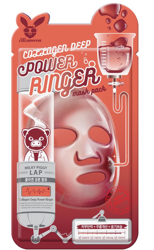 Elizavecca Collagen Deep Power Ringer Mask
