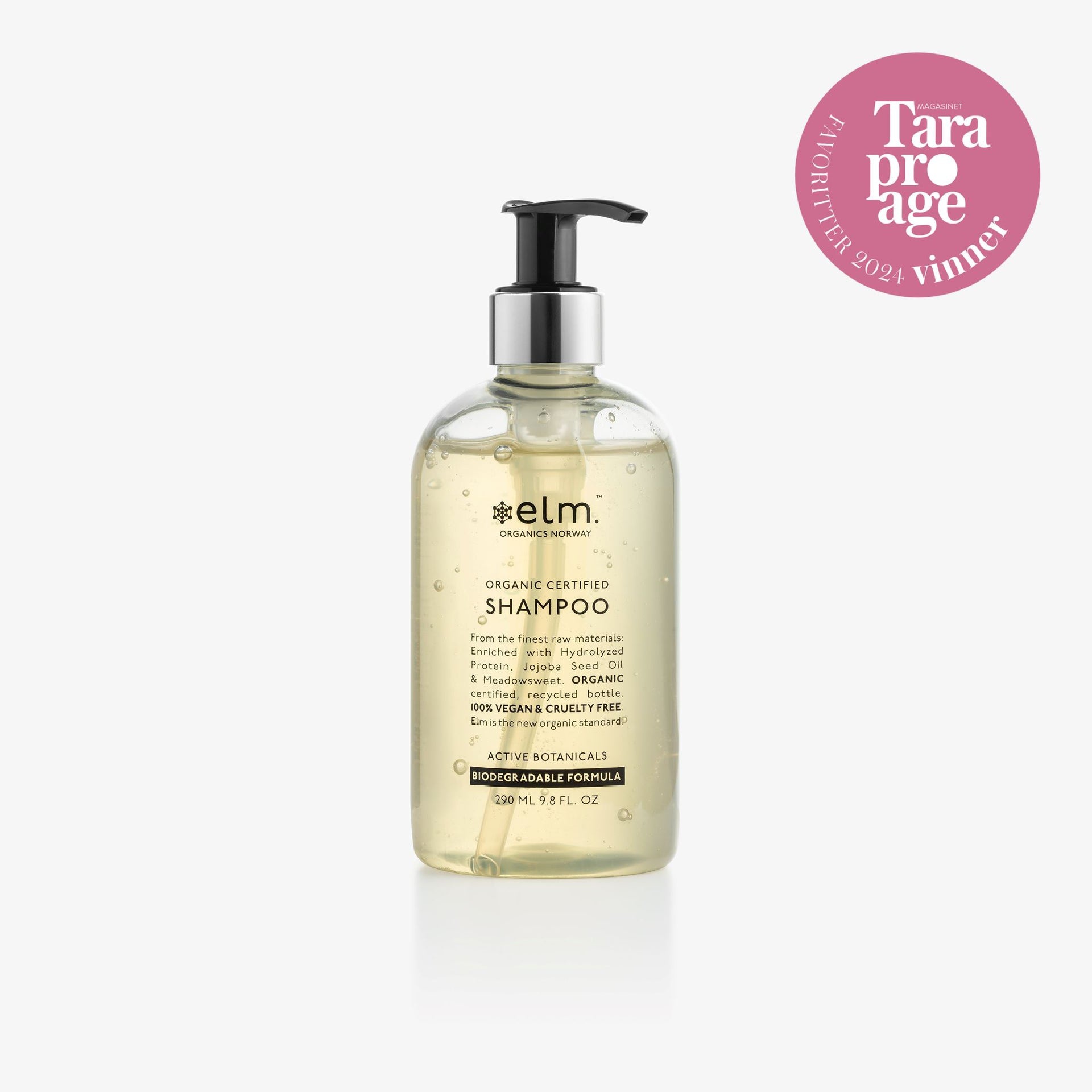Elm Organics Norway Økologisk Shampoo - Active Botanical