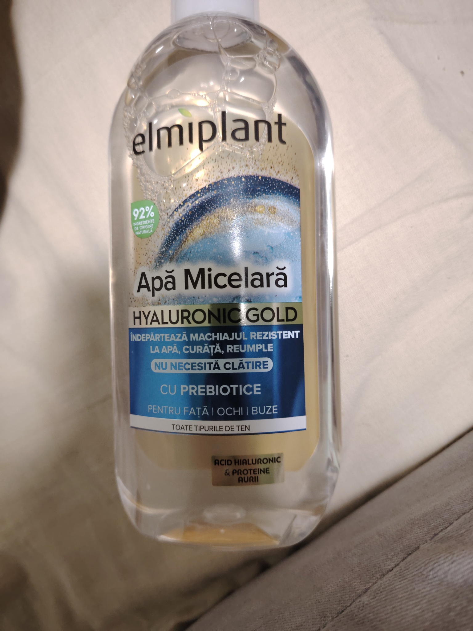 Elmiplant Micellar Water Hyaluronic Gold