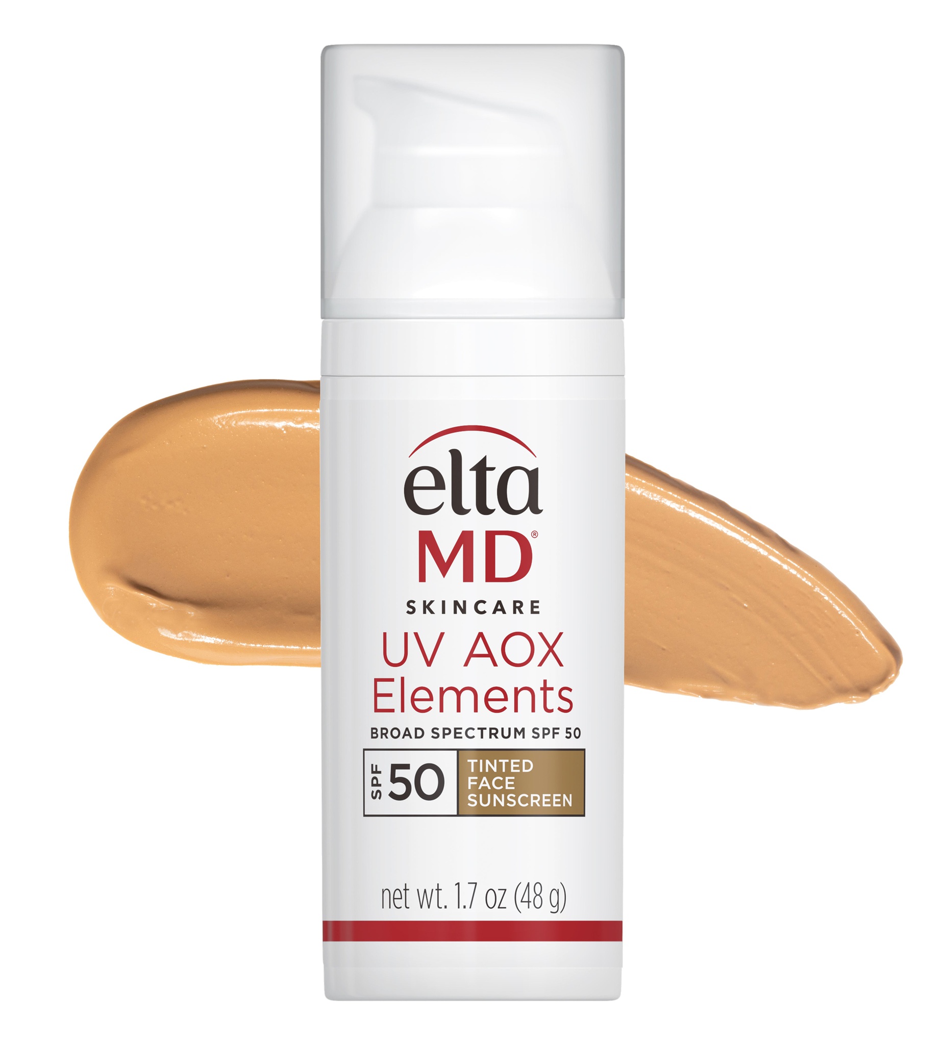 EltaMD UV Aox Elements Tinted Mineral Face Sunscreen, SPF 50