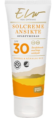 Elw Solcreme Ansikte Spf 30