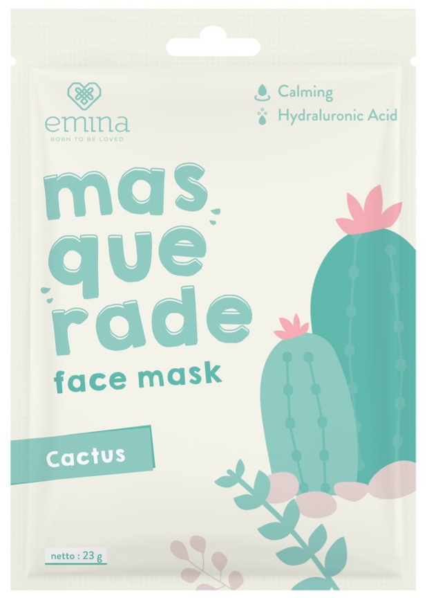 Emina Masquerade Face Mask Cactus